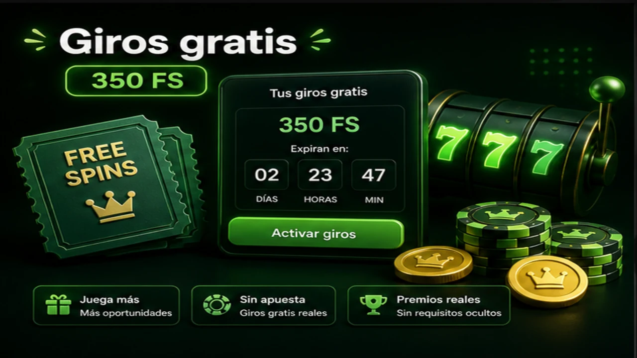Reparto de los giros gratis entre los tres depósitos del paquete