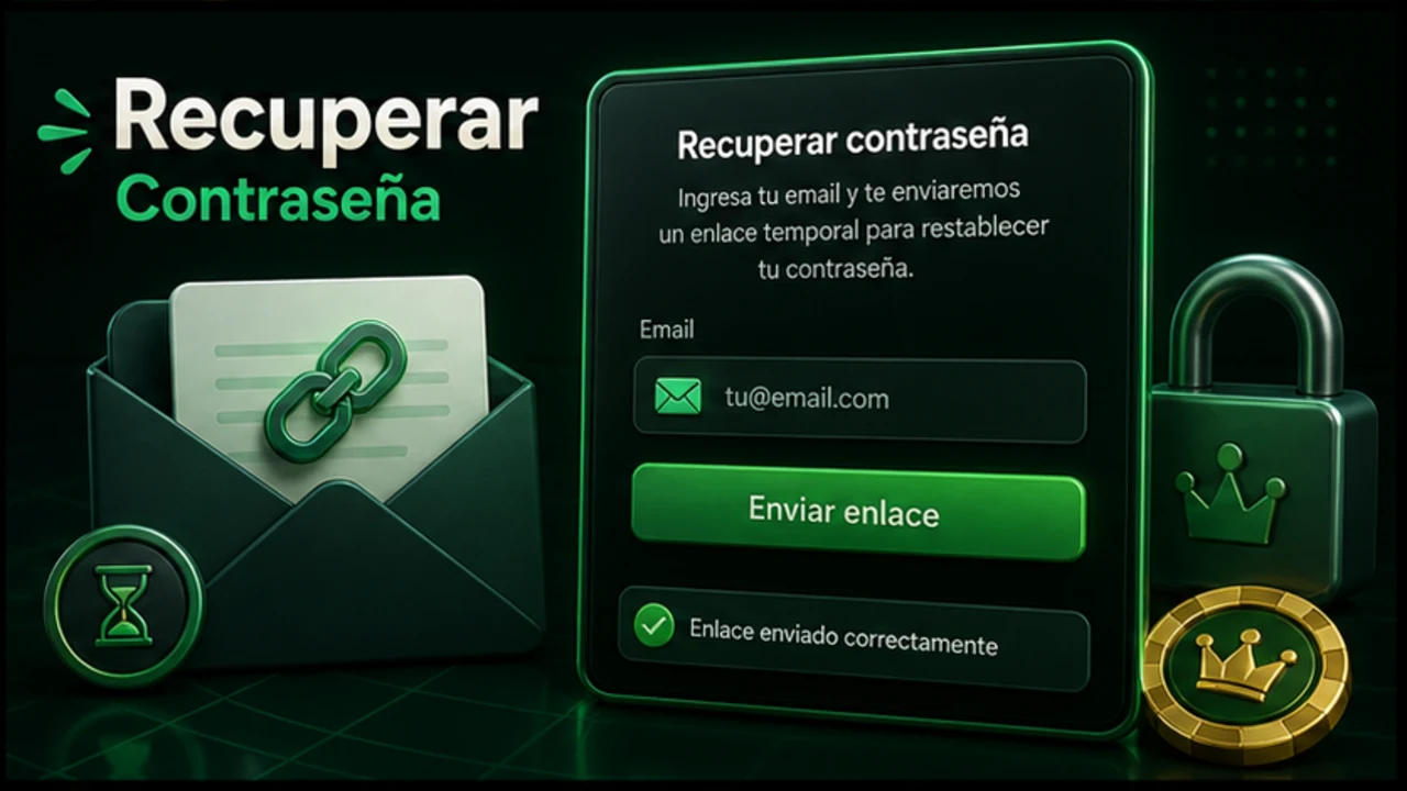 Formulario para restablecer la contraseña de la cuenta de Oscarspin