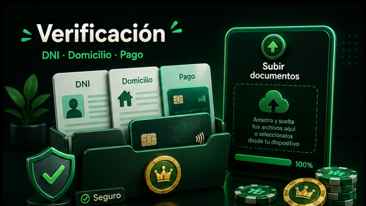 Documentos de verificación preparados antes de pedir la primera retirada